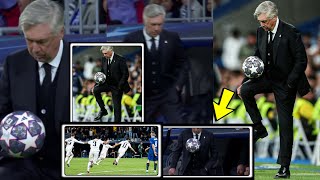 Crazywatch Madrid Celebrating Carlo Ancelotti After His Unbelievable Skills Infront Of Chelsea