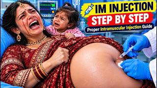 💉 IM Injection Technique Step by Step | Proper Intramuscular Injection Guide