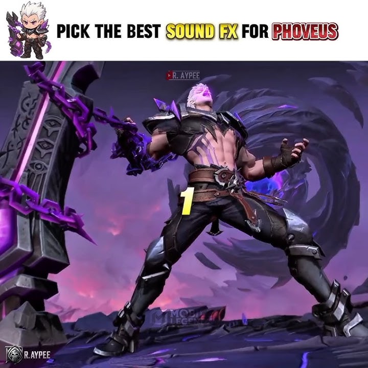 Which Sound FX suits for Phoveus? #MLBB #MLBBCreator #phoveus #phoveusmlbb #shorts  #mobilelegends
