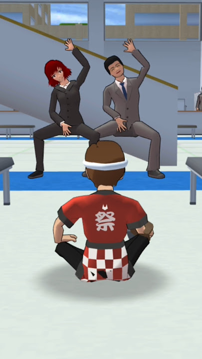 Menyaksikan tarian itu dengan tenang 🤣#shorts #sakuraschoolsimulator #shortvideo #viralvideo