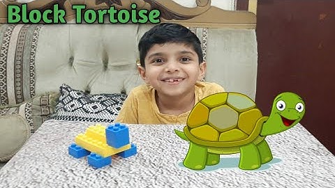 Building blocks for kids/How to make a Tortoise using blocks/Block games for kids