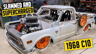 Rushing to Get the C10 Burnout Truck Ready for C10 Nationals - '68 Supercharged Chevy