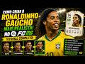 COMO CRIAR O RONALDINHO GAÚCHO MAIS REALISTA NO EA FC 26! 🔥 TUTORIAL COMPLETO FACE SCAN