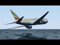 Desperate Escape | Boeing 767 Crash Lands into the Ocean | Ethiopian Airlines Flight 961