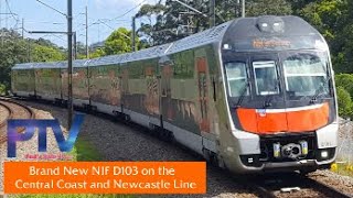 Pauls Train Vlog 959 Brand New Nif D103 On The Central Coast And Newcastle Line