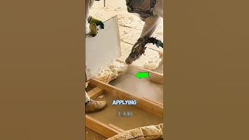 Polyurethane Foam Insulation Application #shorts