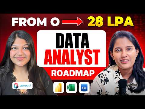 28 LPA+ Data Analyst Roadmap | Genpact Data Engineer Reveals Everything