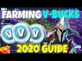 BEST Ways To Farm V-Bucks In 2020 | Farming Guide | Fortnite Save The World