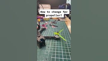 How to change Fpv props #drone #fpv #drone #propeller #fpvdrone #fpvfreestyle #fpvlife #fpvracing