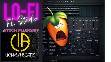 Making A lo-fi Beat With FL Studio Stock Plugins?😱