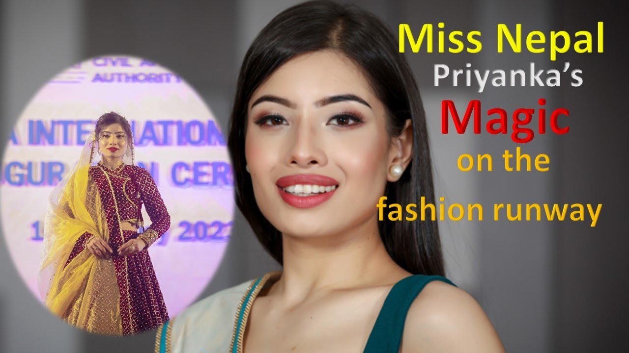Priyanka Rani Miss Nepal Priyanka Rani Joshi Takes the Stage at Pokhara Intl' Airport ...