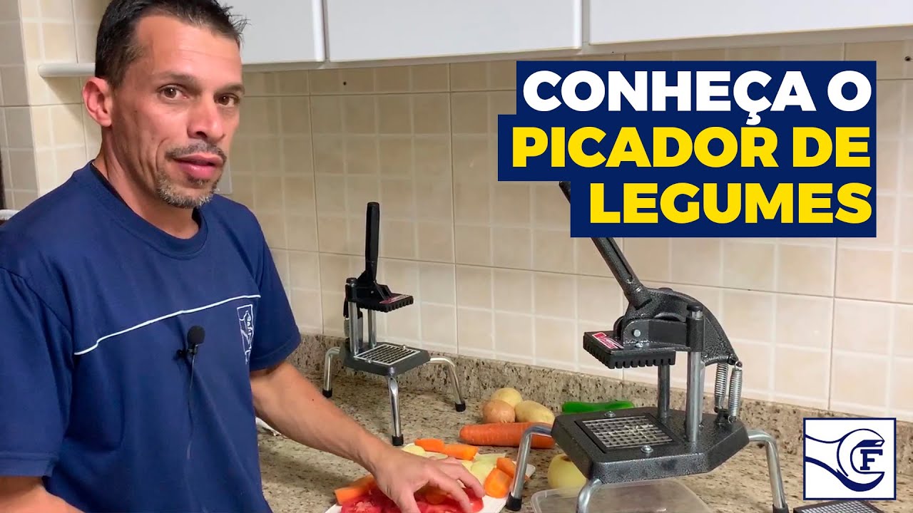 Como usar um picador de legumes?