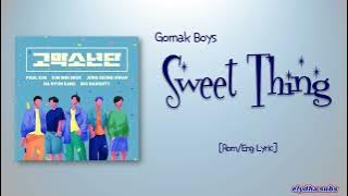 Gomak Boys – Sweet Thing (단거) [Color_Coded_Rom|Eng Lyrics]