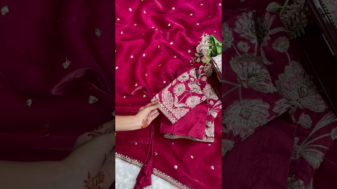 🤩Jimmy Choo Most Viral Saree Review | Only ₹ 1599/- | COD Available | DM +91 7202043606 