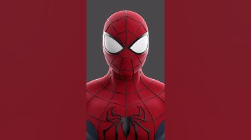 I Sculpt Spiderman 3D in Blender
