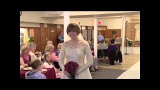 Bridal Fashion Show held at the Federated Church of Norfolk 2011