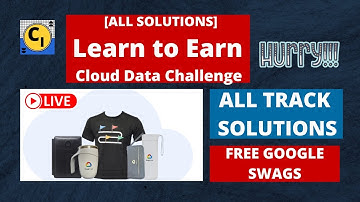 All Track Solutions | Thanks @TechieZilla  | Learn To Earn Cloud Data Challenge | Course Intern