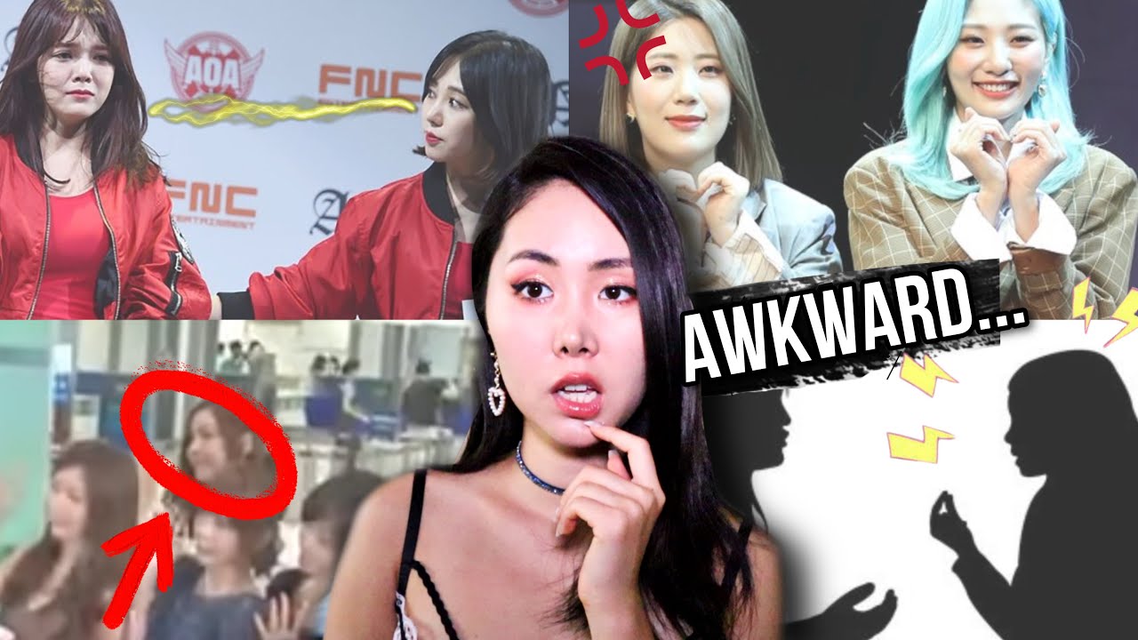 Reasons Why Girl Groups Dislike With Each other (Unfair Lines, Fights, Mina Jimin AOA)