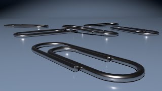 Modeling a Paperclip in Maya