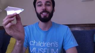 Mr Kevin's Paper Airplane Brown Bag STEM Challenge