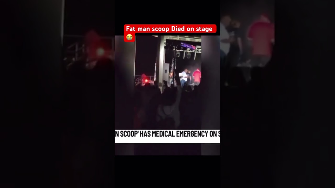Rapper FATMAN SCOOP COLLAPSED AND DIED ON STAGE while Performing 🙏 