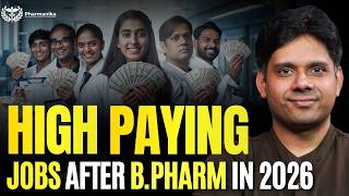 High Paying Jobs After B.Pharm in 2026 | Best Career Options for Pharmacy Freshers