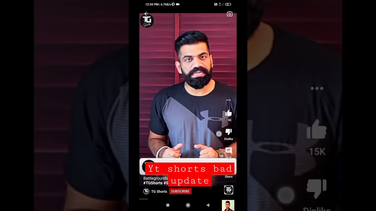 YouTube shorts bad update #shorts - YouTube