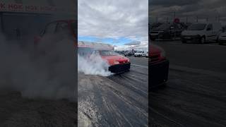 HUGE Vauxhall Astra Burnout! 