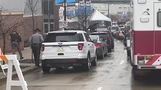 Motorcade in Des Moines
