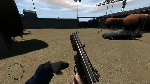 GTA IV - Animated Weapons 3.0 in first person
