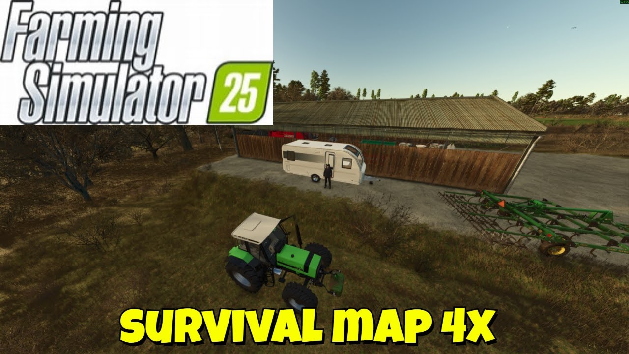 Farming Simulator 25 Survival map- Starting with very little EP1