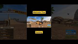 ,,😱Mahindra Thar 4x4 game's ।। Road SO 😱accident।। #games  #car #viral #gaming