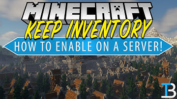 How To Turn on Keep Inventory on a Minecraft Server (Enable KeepInventory)