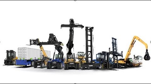 XCMG [The new K series] Container Reach Stacker - Have the Power to Carry the World!