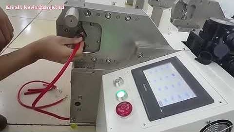 hexagonal free mode servo terminal crimping machine