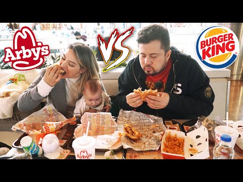 EN PAHALI MENÜLERİ DENEDİK! (Burger King vs Arby's)