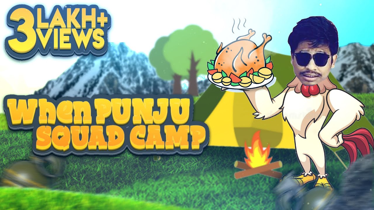 WHEN THE PUNJU SQUAD CAMP | PUBG MOBILE | Ft