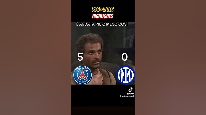Highlights finale di Champions League PSG - INTER 2025 #football #perte