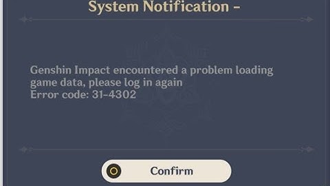 How to Fix Error Code 31-4302 in Genshin Impact on PC