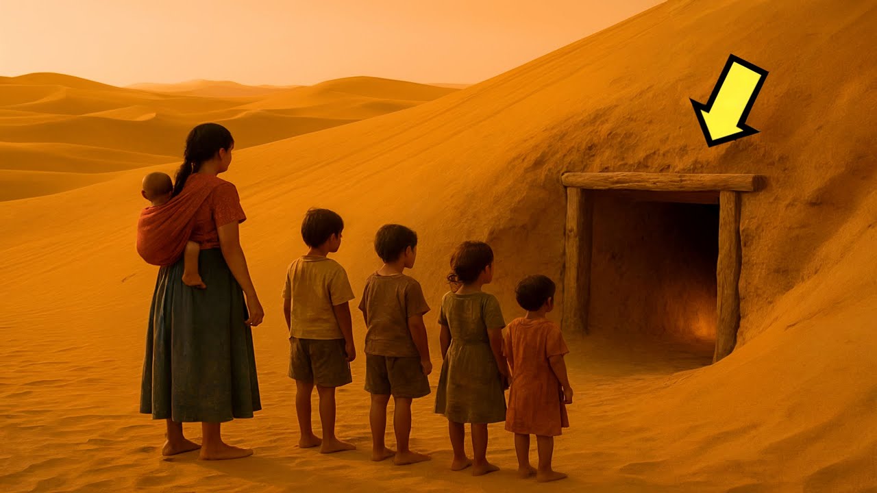 VEUVE A TROUVÉ UN TROU DANS LA DUNE… MAIS ELLE N'IMAGINAIT PAS CE QU'IL Y AVAIT…