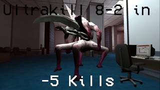 There Are No Bugs In Ultrakill 2: Beating 8-2 With -5 Kills screenshot 4