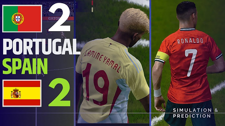 Portugal 2-2 Spain Match Highlights • Penalty Shootout  Final 2025 Simulation/Recreation
