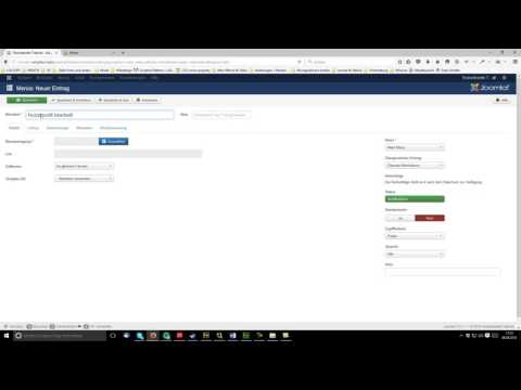 Tutorial: Joomla 3.6 - Userverwaltung: 4.4 - User im Frontend Login und Register