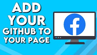 How To Add Your Github Account To Your Facebook Page on PC