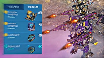 War Robots NETHER Robot Ability Reveal - New EMP Try Test Server Gameplay WR