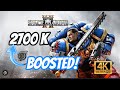 Space Marine 2 Running on BOOSTED i7 2700K in 4K