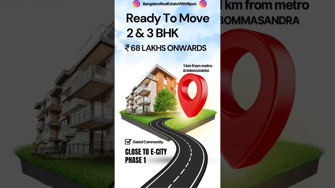 Flat in electronic city | Flat in electronic city bangalore for sale | Ready to move e city