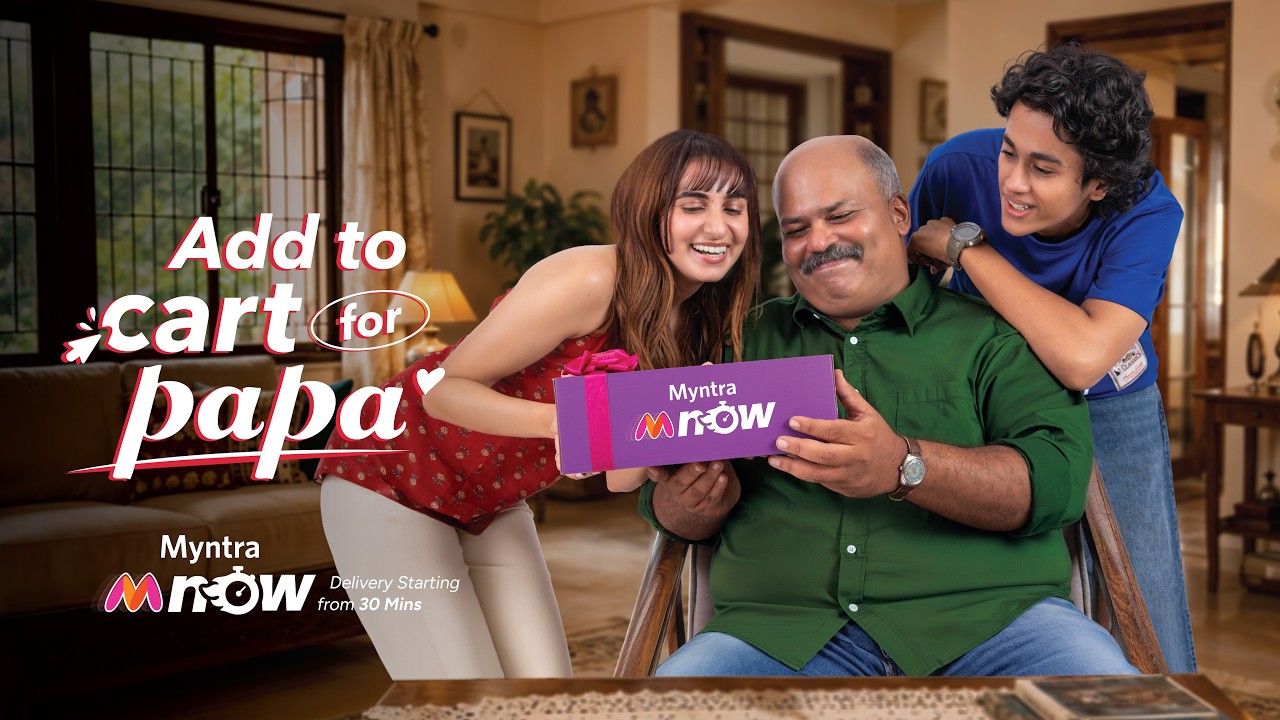 Break Papa’s records with Myntra M Now.