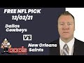 NFL Picks - Dallas Cowboys vs New Orleans Saints Prediction, 12/2/2021 Week 13 NFL Best Bet Today