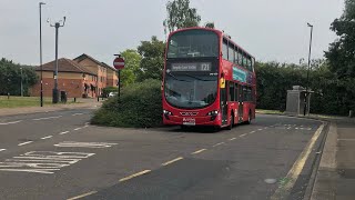 Full Route Visual - Route 121 - Enfield Island Village to Turnpike Lane Station- DW530